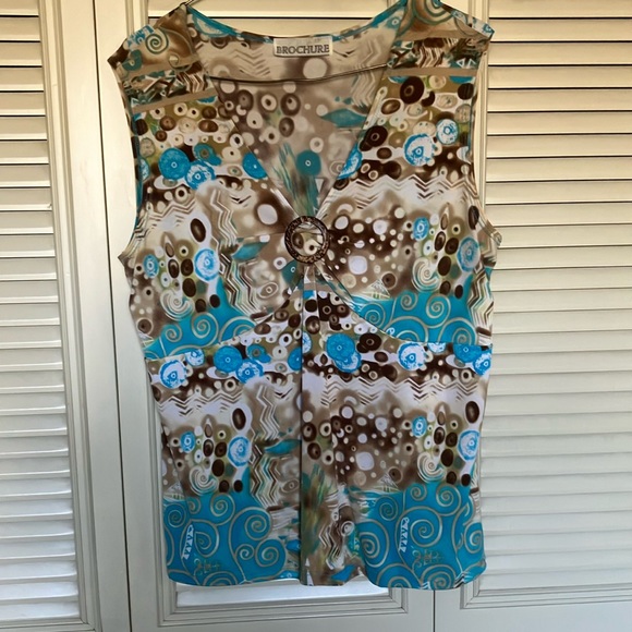 Love this light spring summer top, and have the pants to match! - Picture 1 of 3